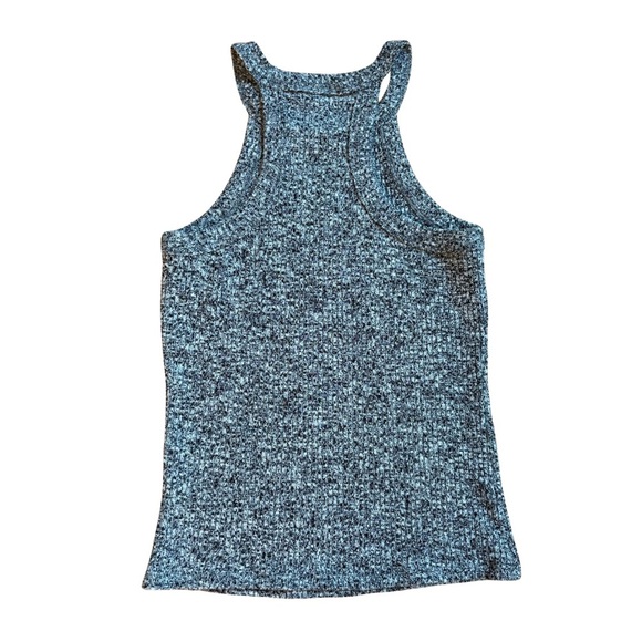 Maeve by Anthropologie | Stretch Ribbed Gray Tank Size Small | Trendy Minimal - Picture 3 of 4